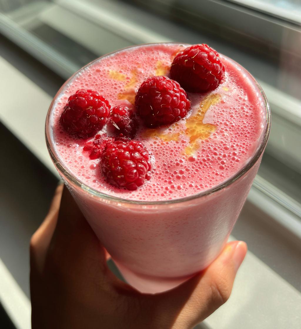 Raspberry Yogurt Smoothie