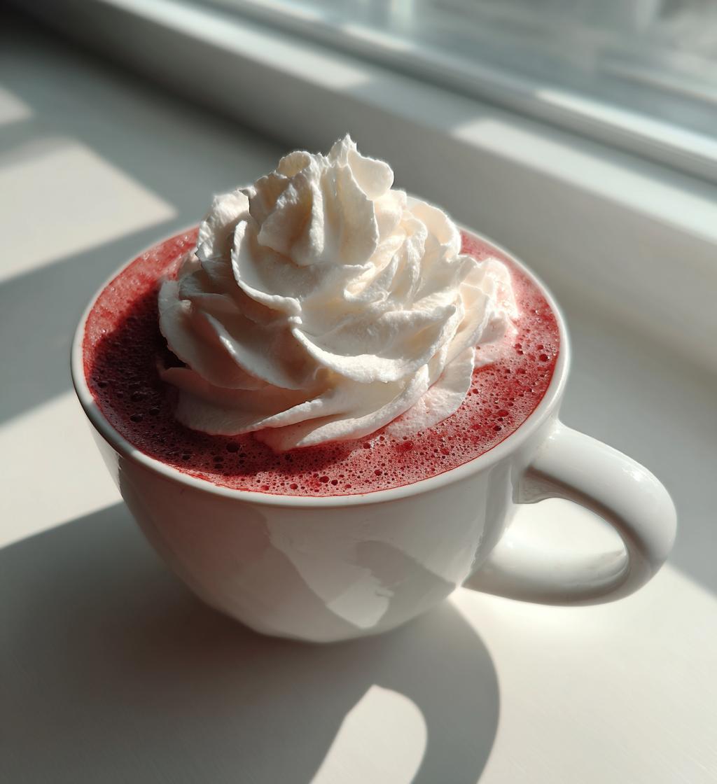 Red Velvet Hot Chocolate - detail 1