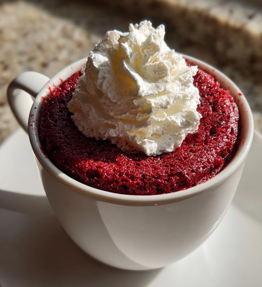 Red Velvet Mug Cake (Keto)