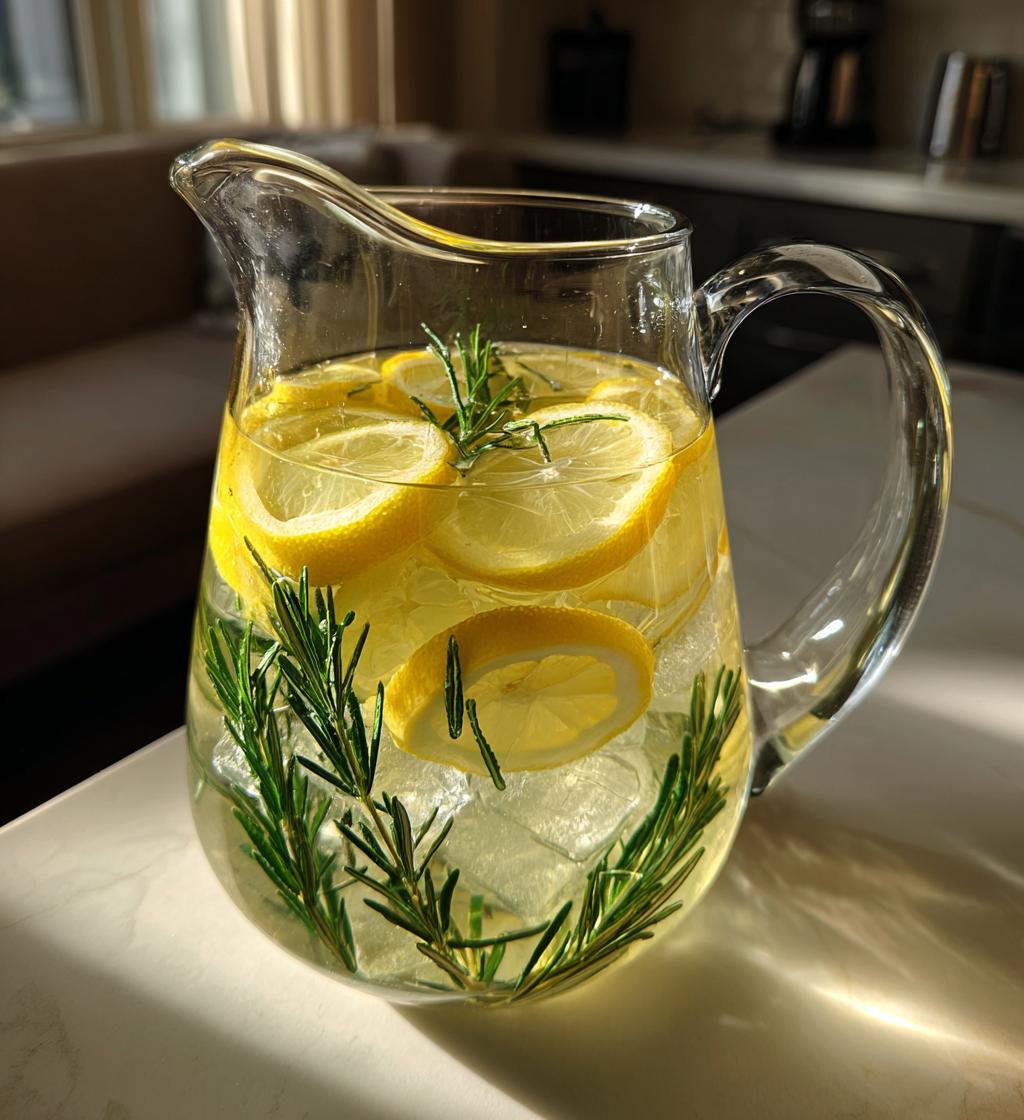Rosemary Lemon Detox Water - detail 1