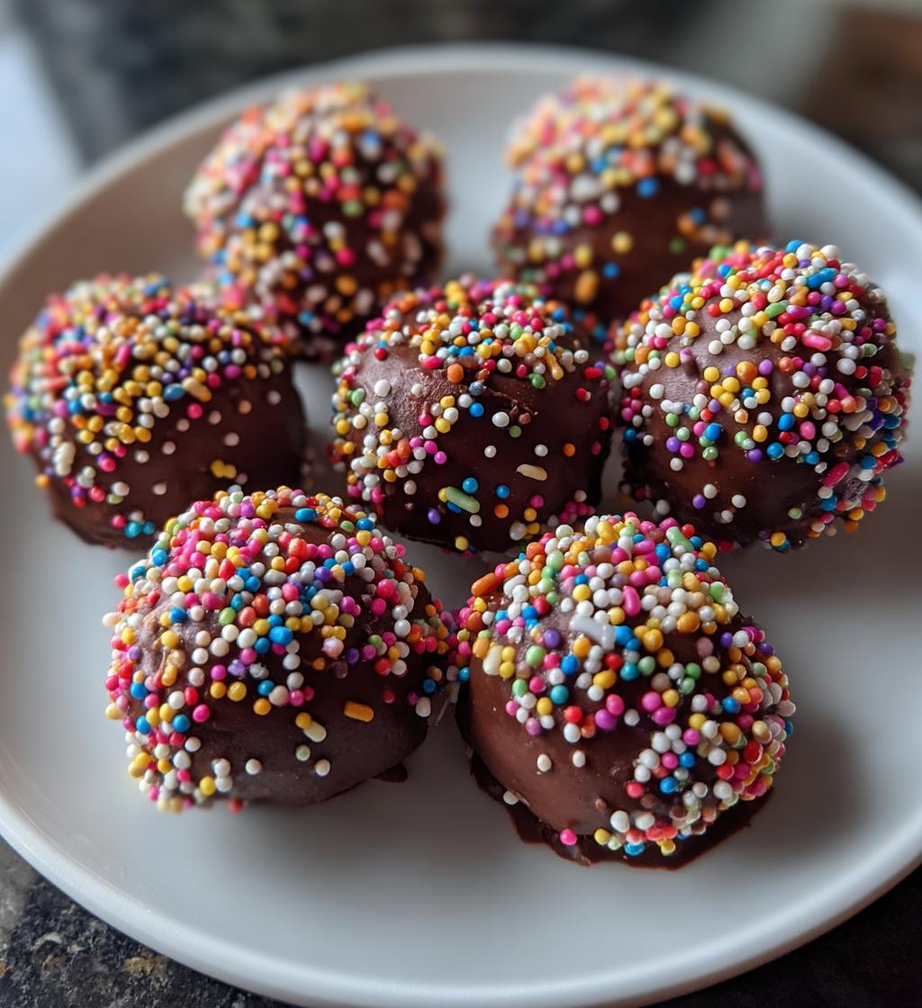 Rum Ball Truffles - detail 1