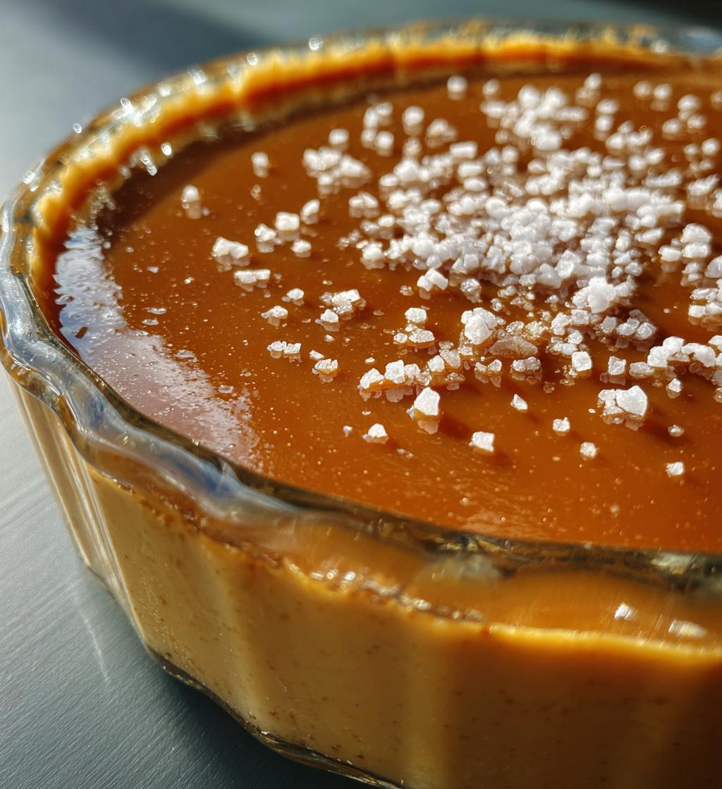 Salted Caramel Pudding (Keto)