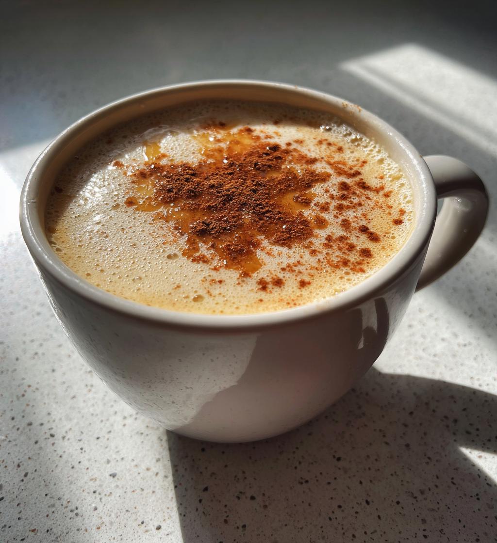 Spiced Milk and Honey Drink - detail 1