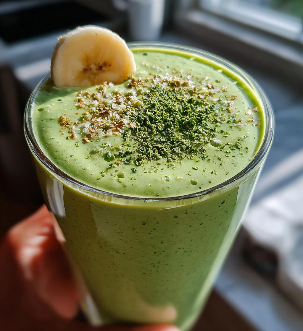 Spirulina Green Detox Smoothie - detail 1