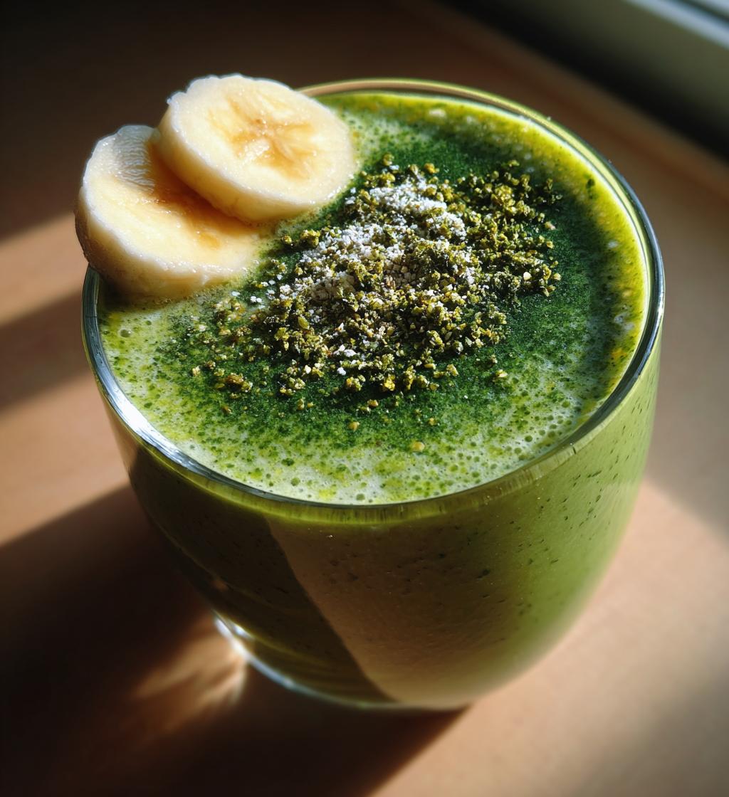 Spirulina Green Detox Smoothie - detail 2