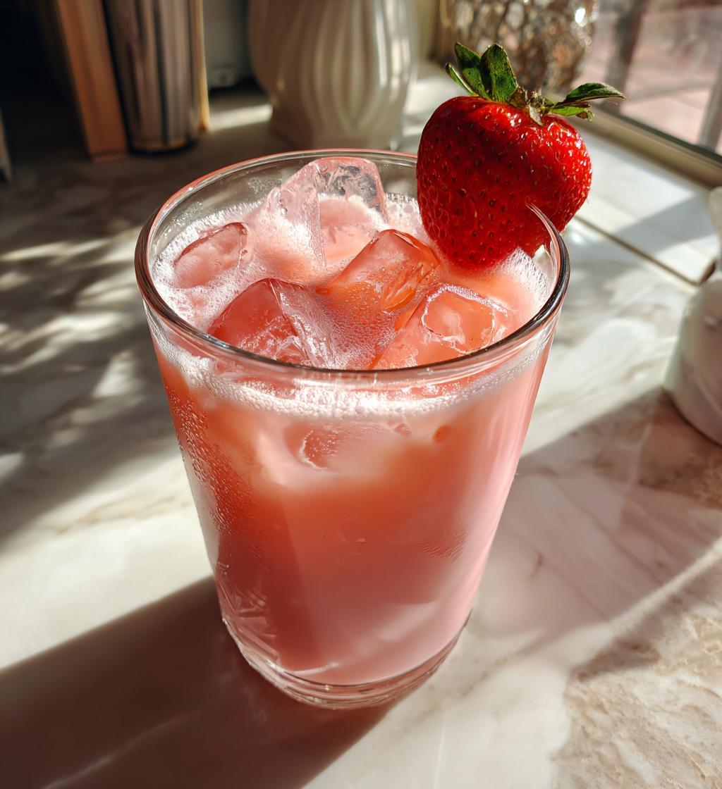 Strawberry Iced Coffee