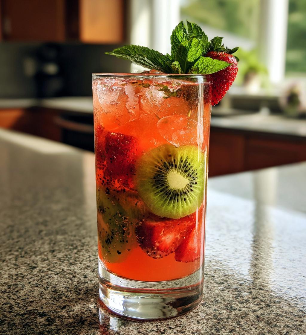 Strawberry Kiwi Cooler - detail 1