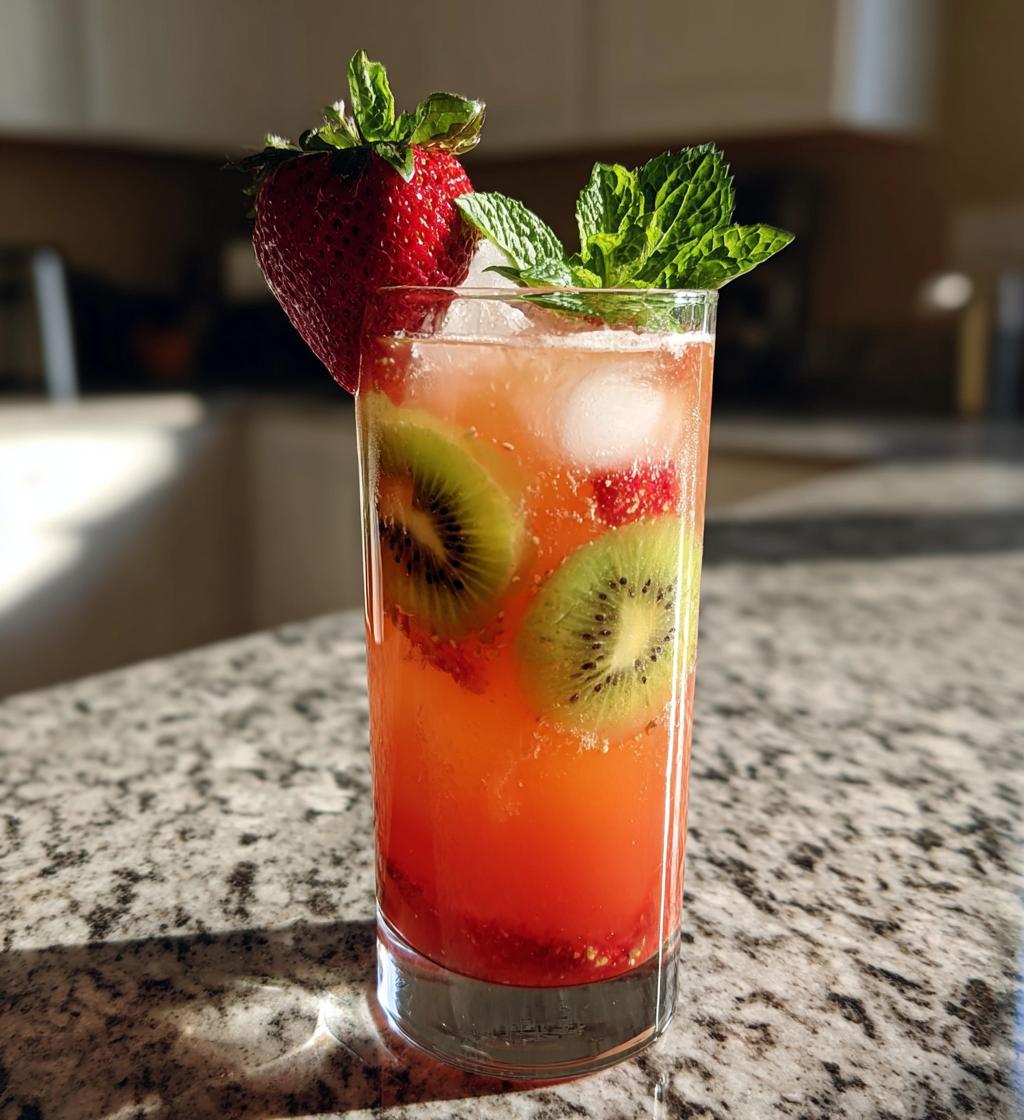 Strawberry Kiwi Cooler - detail 2