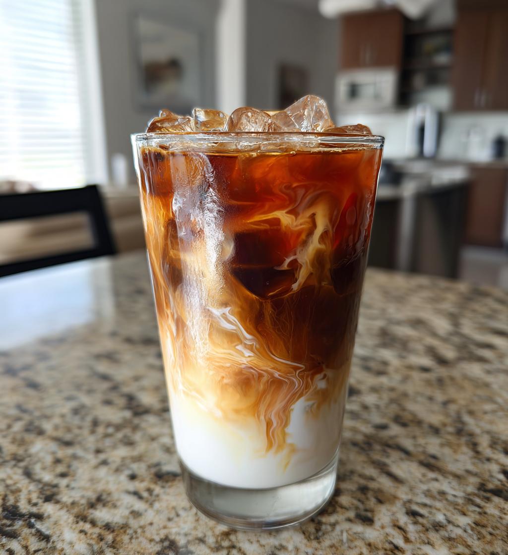 Sweet Cream Iced Coffee