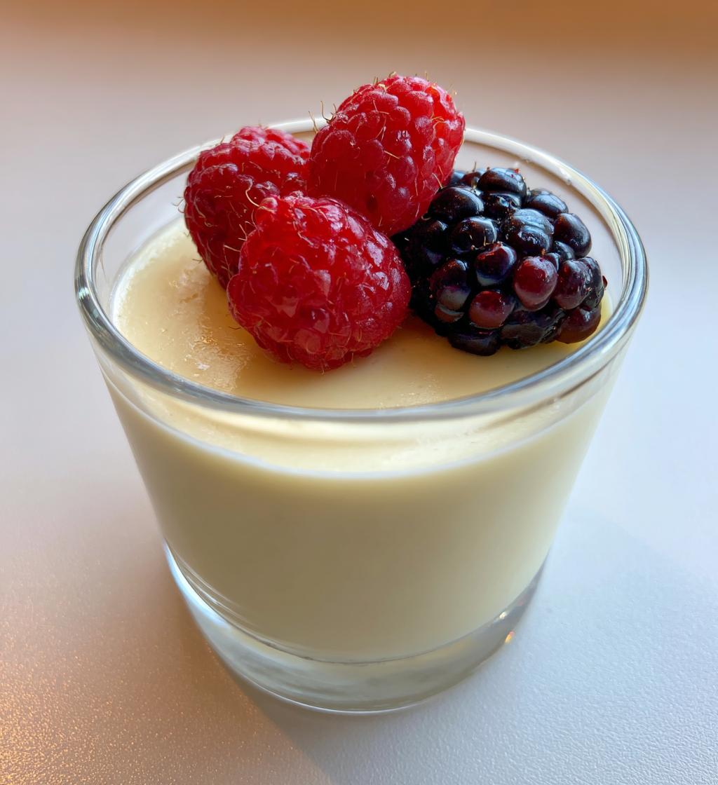 Vanilla Panna Cotta (Keto) - detail 1