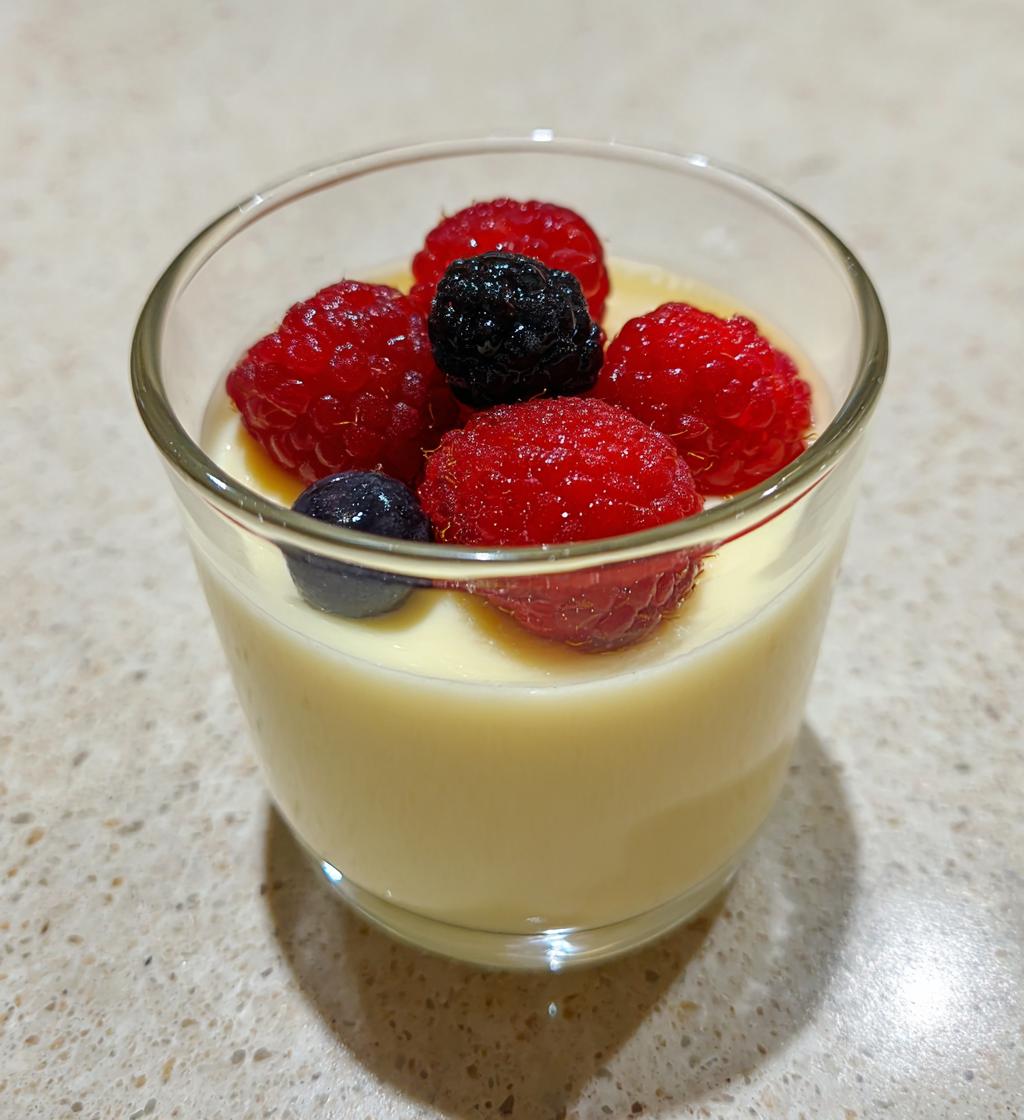 Vanilla Panna Cotta (Keto)