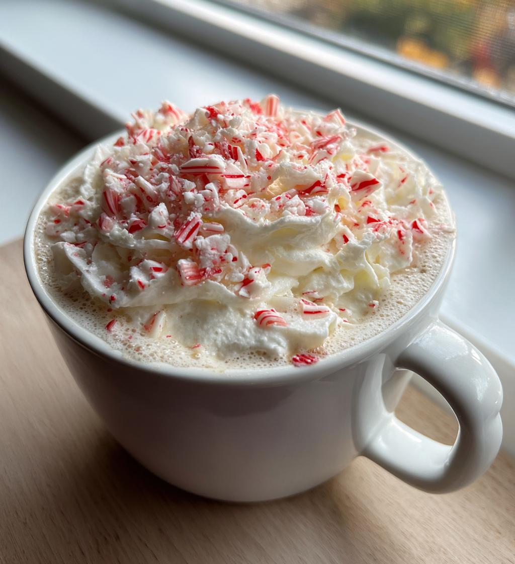 White Chocolate Peppermint Latte - detail 2
