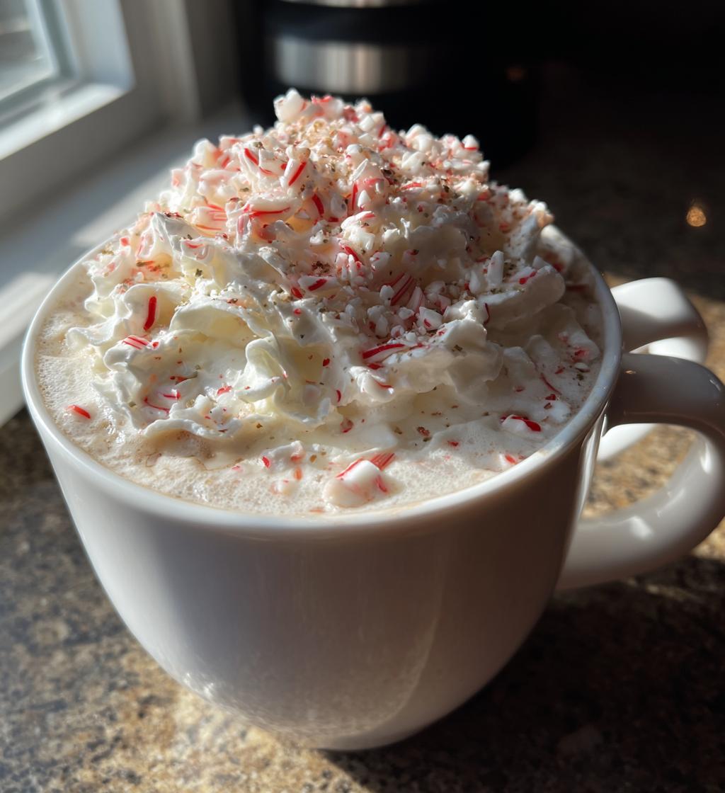 White Chocolate Peppermint Latte